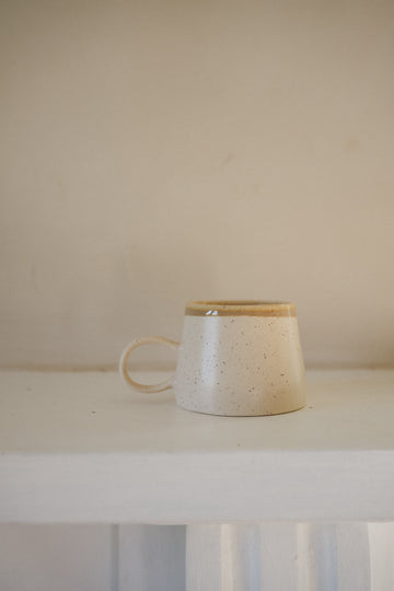 Low Handled Tea Cup