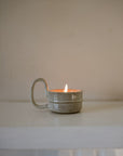 Stoneware Candle Cup | Milk White