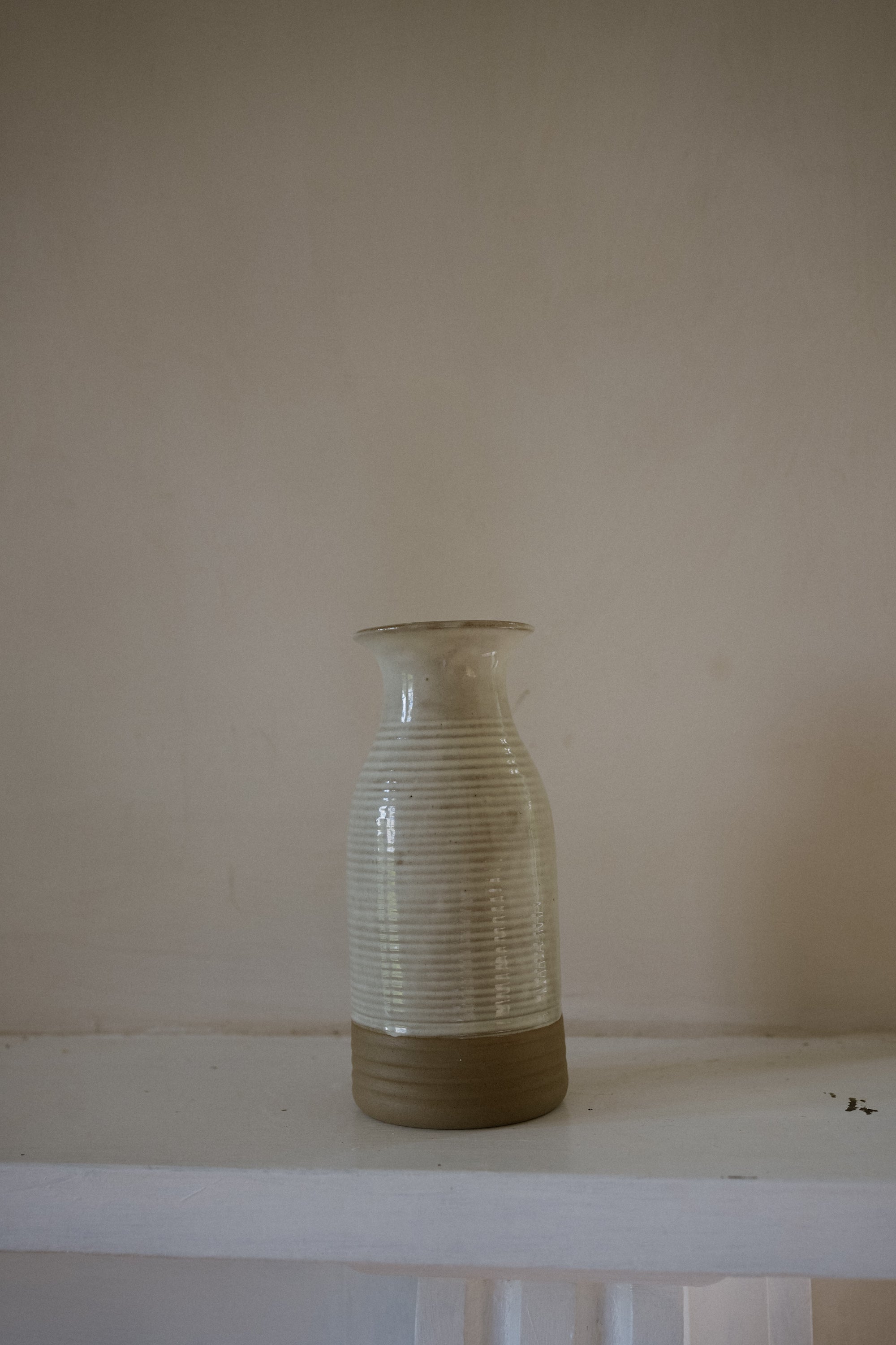 Stoneware Carafe  | Milk White