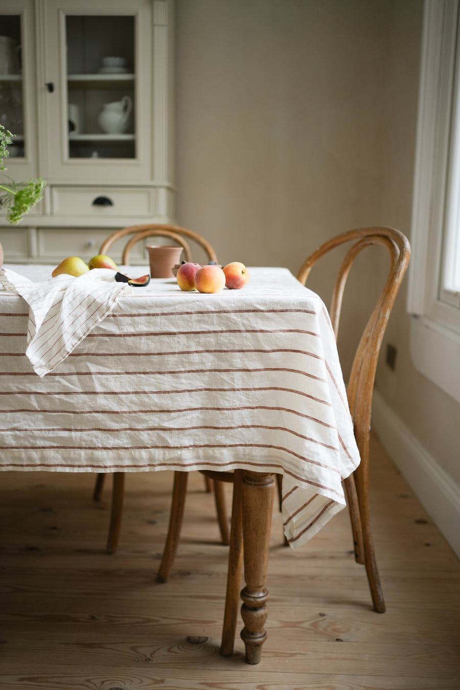 The Provence Stripe Napkins | Fine Ginger Stripe