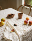 The Provence Stripe Napkins | Fine Ginger Stripe