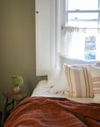 The Somerset Stripe Matelasse Bedspread | Ginger