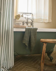 The Chantilly Hand Towel | Olive