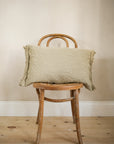 The Chatsworth Cushion | Faded Olive