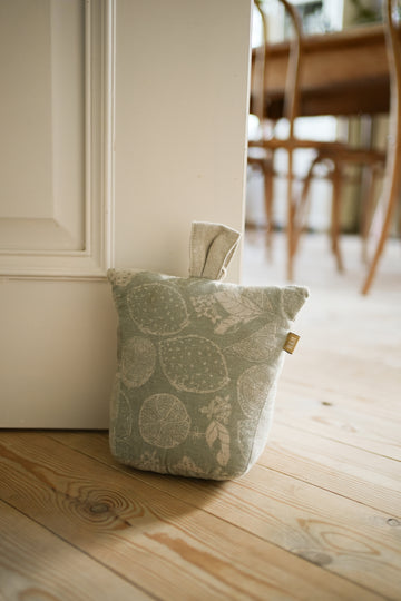 Lemon Marmalade Doorstop Sage