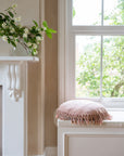 Round Kubu Cushion Clay Pink