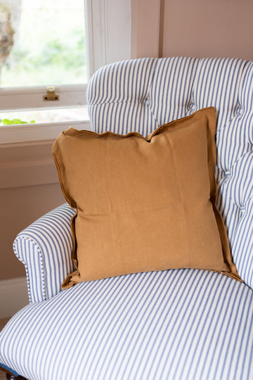 Linen Bordered Cushion