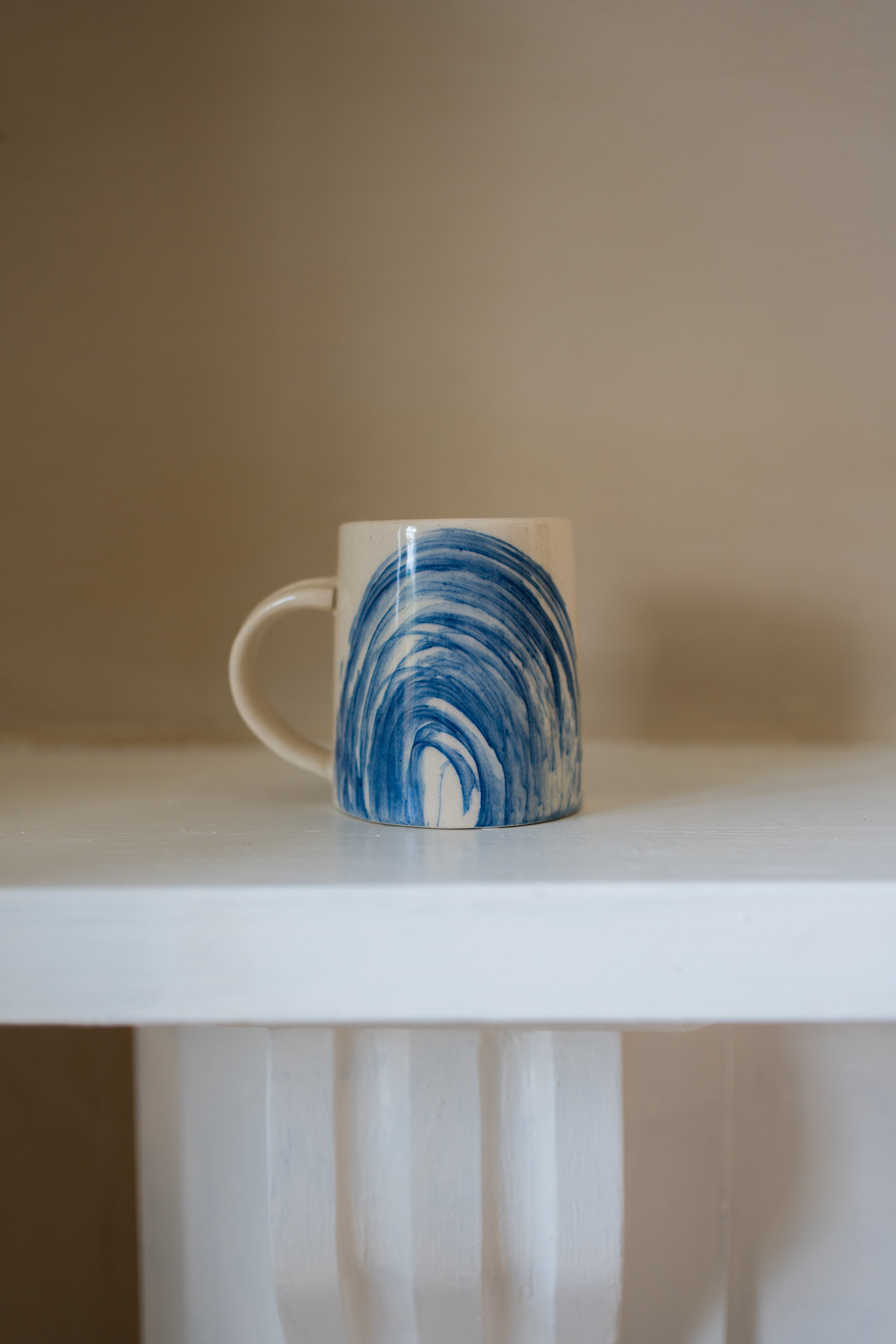 Brush Stroke Chai Mug
