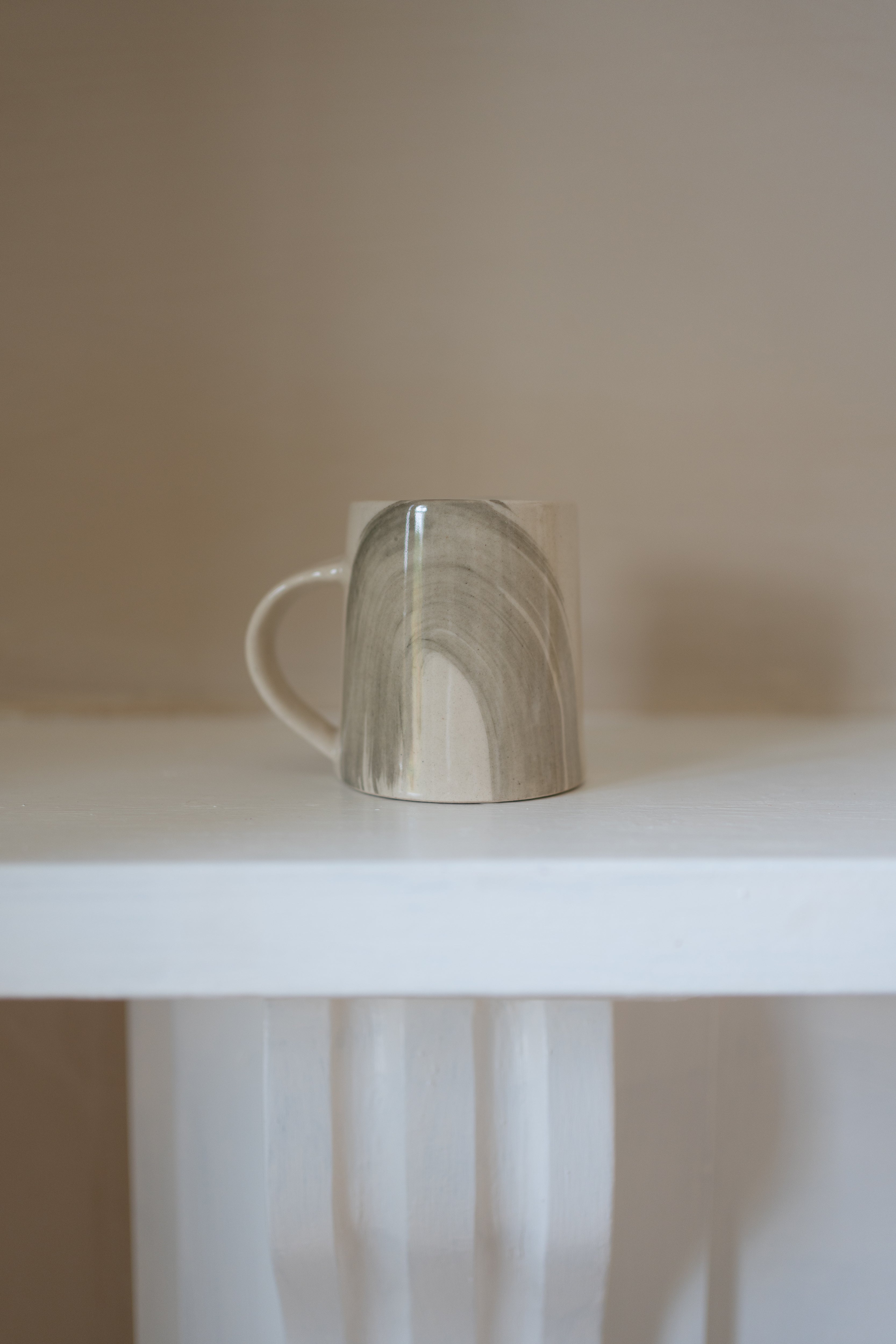 Brush Stroke Chai Mug