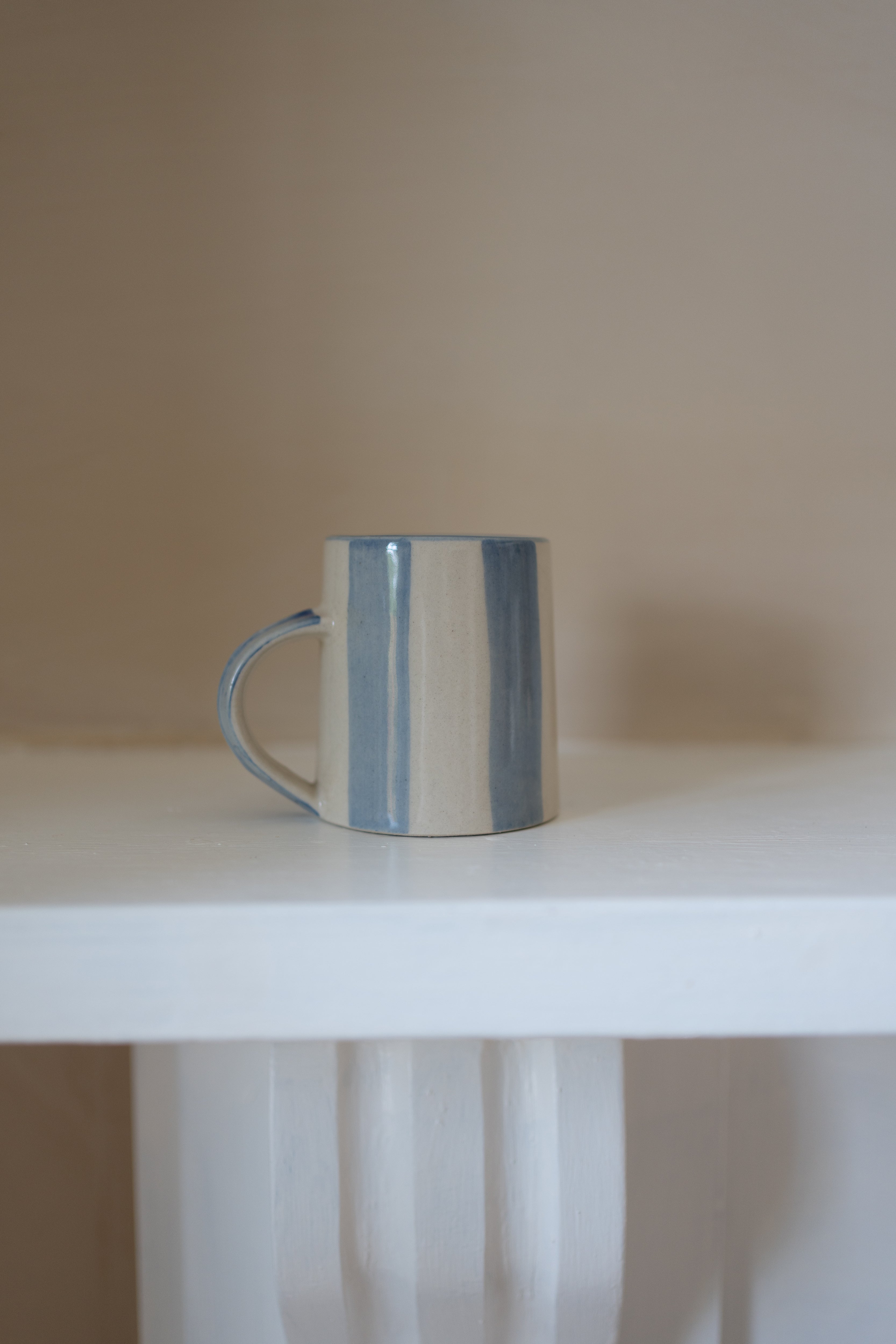 Washed Stripe Chai Mug | Ink