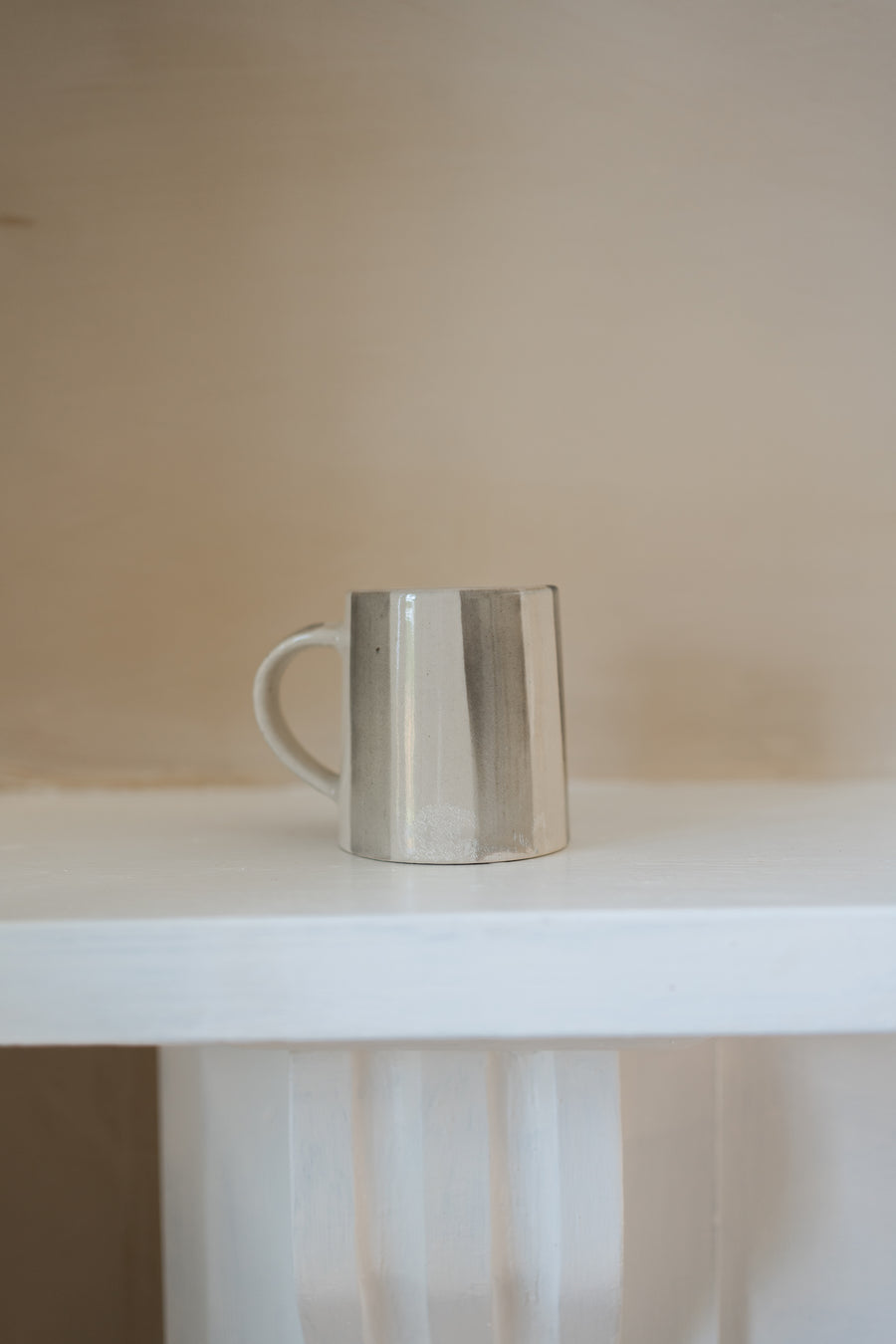 Washed Stripe Chai Mug | Forest