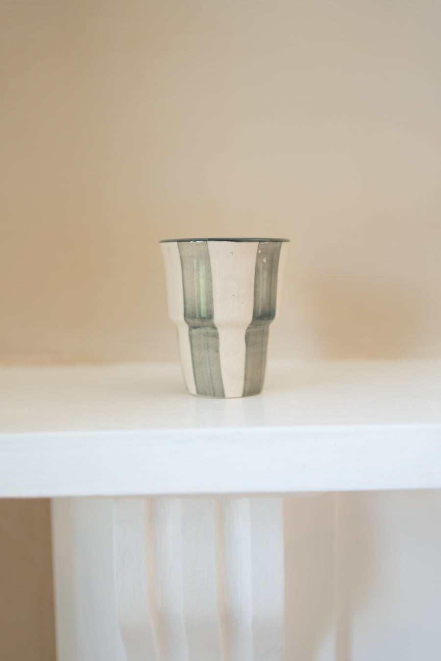 Washed Stripe Coffee Beaker