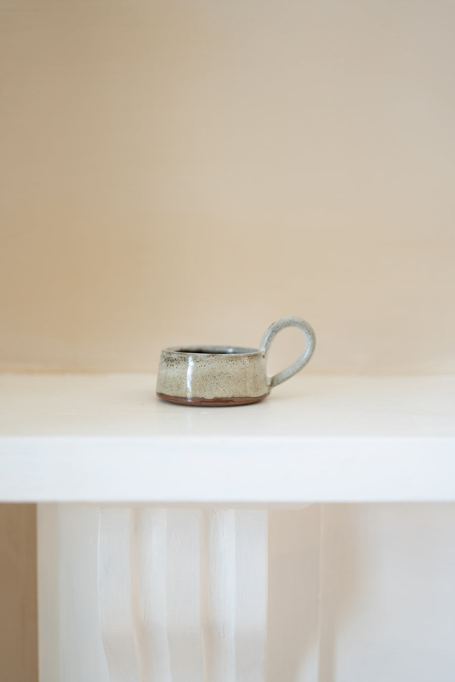 Stoneware Tea Light Cup | Tawny