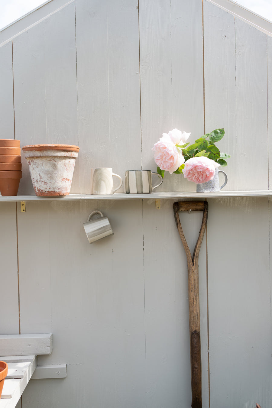 Washed Stripe Chai Mug | Forest