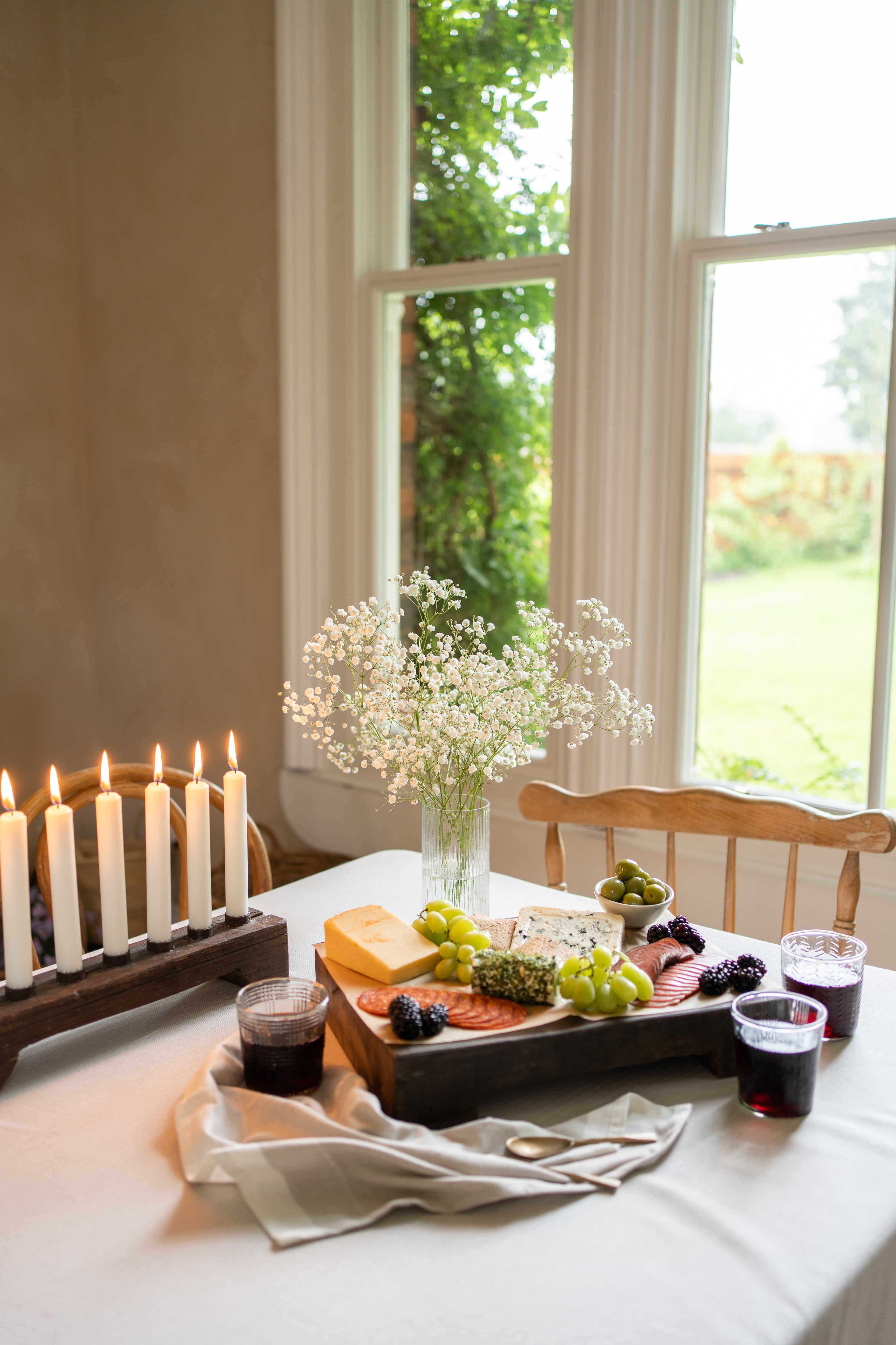 Wooden Candle Holder