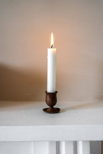 Small Iron Dinner Candle Holder