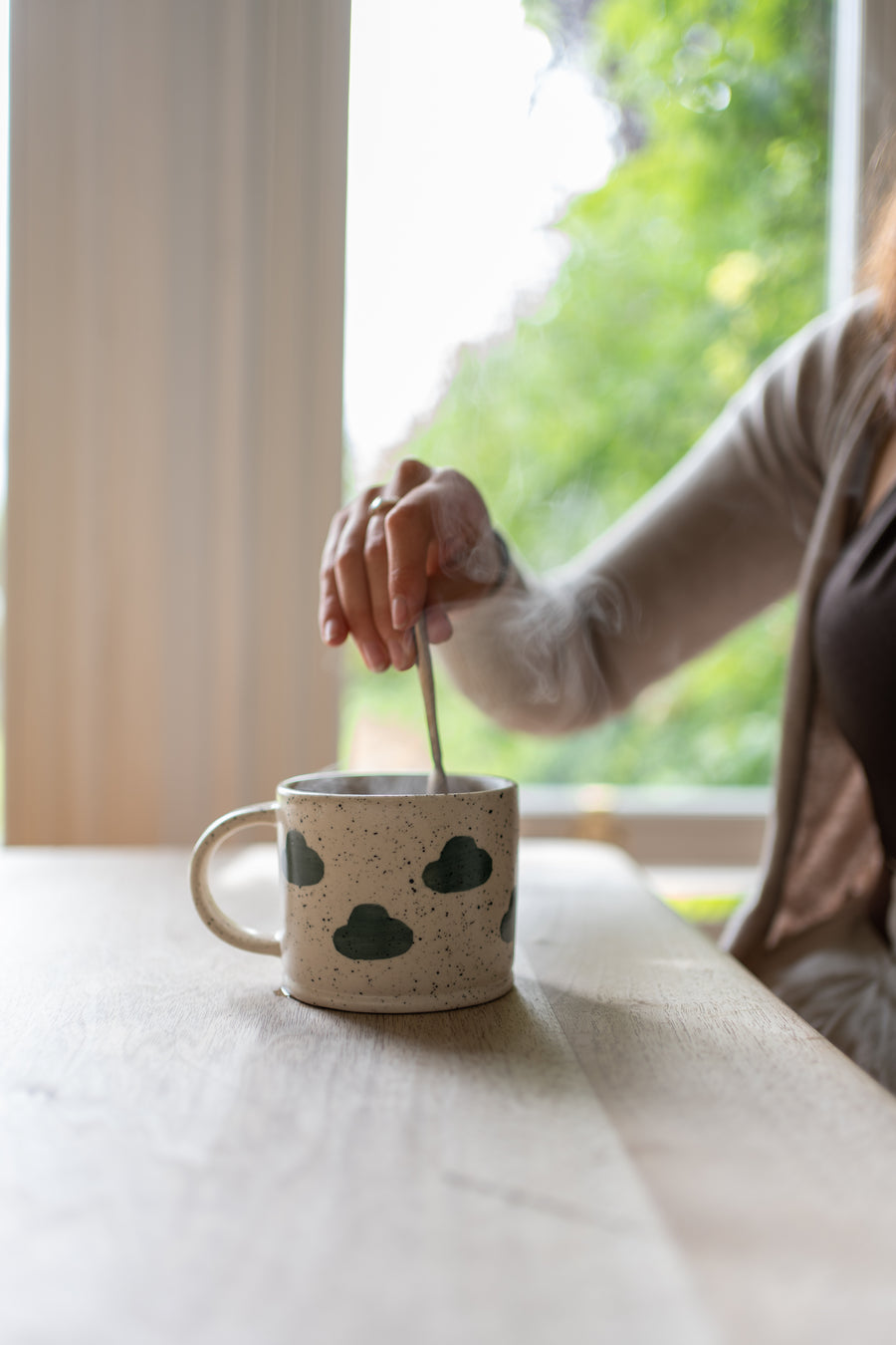 Clouds Mug - Forest