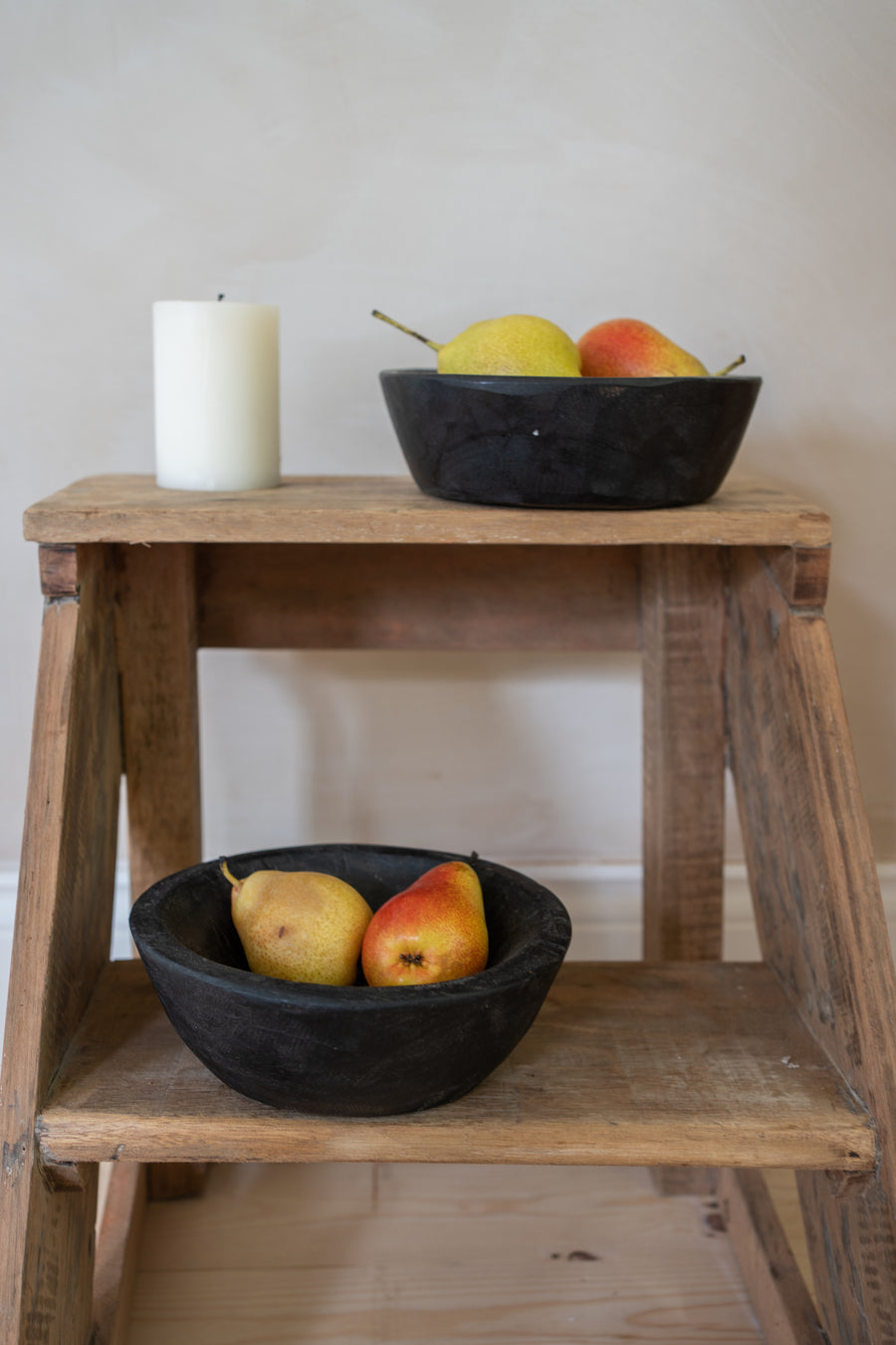 Vintage Wooden Bowl | Small