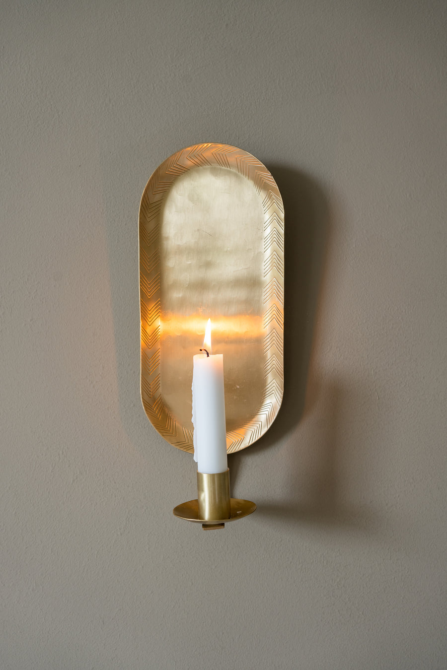 Brass Wall Sconce