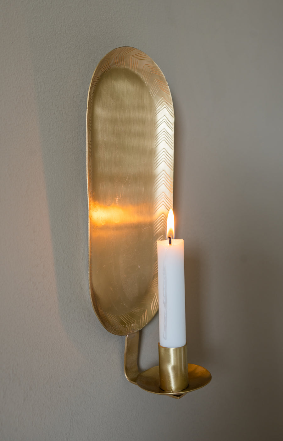 Brass Wall Sconce