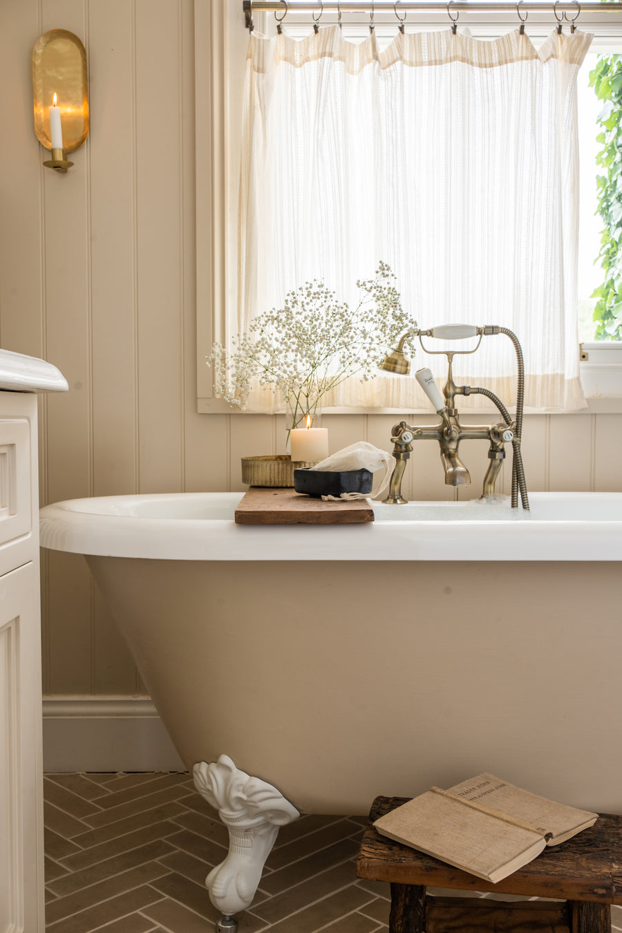 Recycled Teak Bath Bar