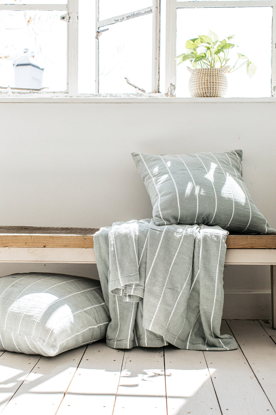 Ebino Wide Stripe Pillow