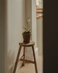 Rustic Reclaimed Round Stool
