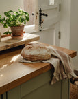 The Rustic Stripe Tea Towel 2 Pack | Brick