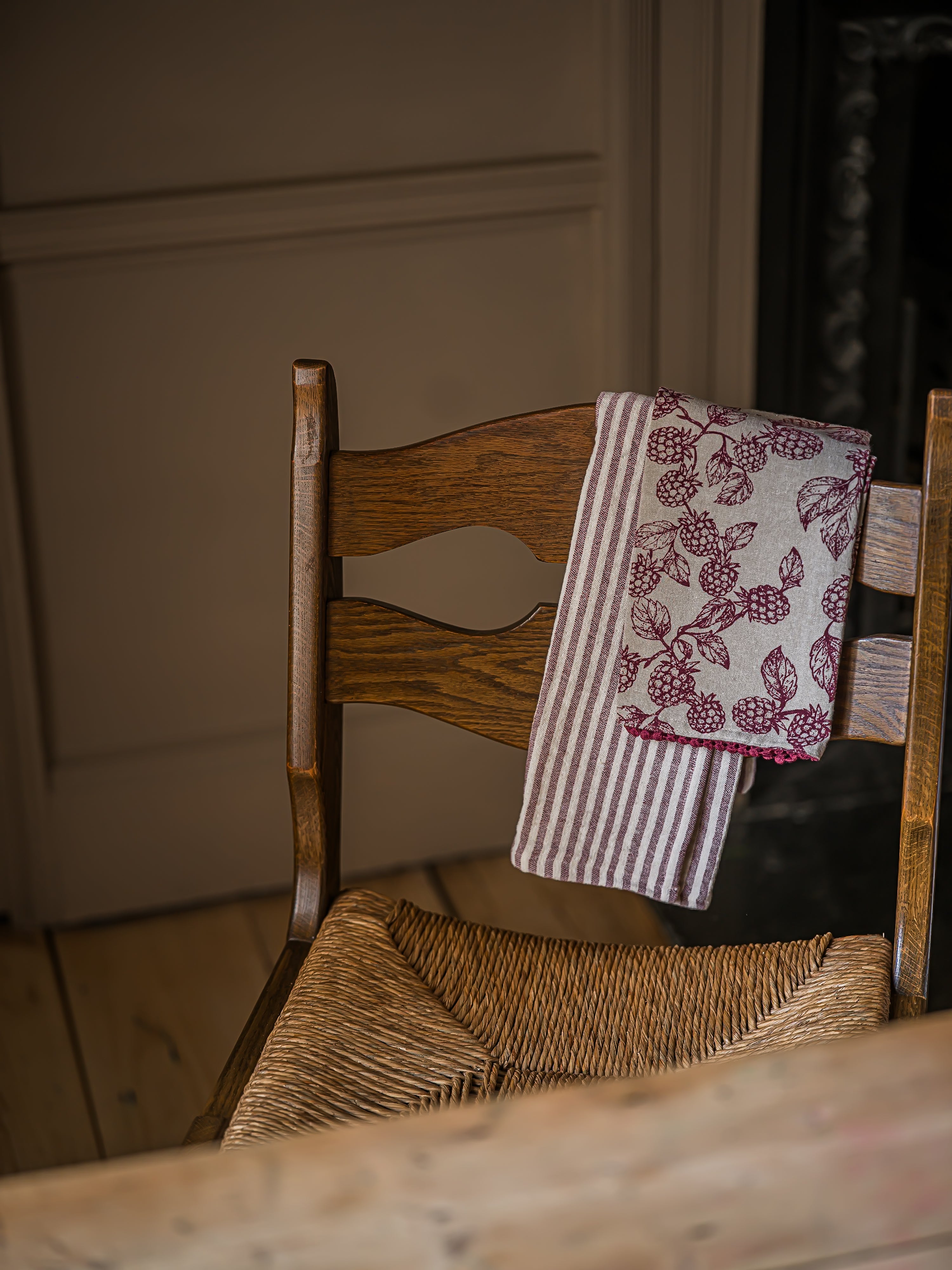 Hedgerow Berry Tea Towels | Set of 2 | Berry