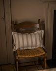 Woven Stripe Cushion | 30 x 50cm | Taupe