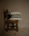 Woven Stripe Cushion | 50 x 50cm | Sage