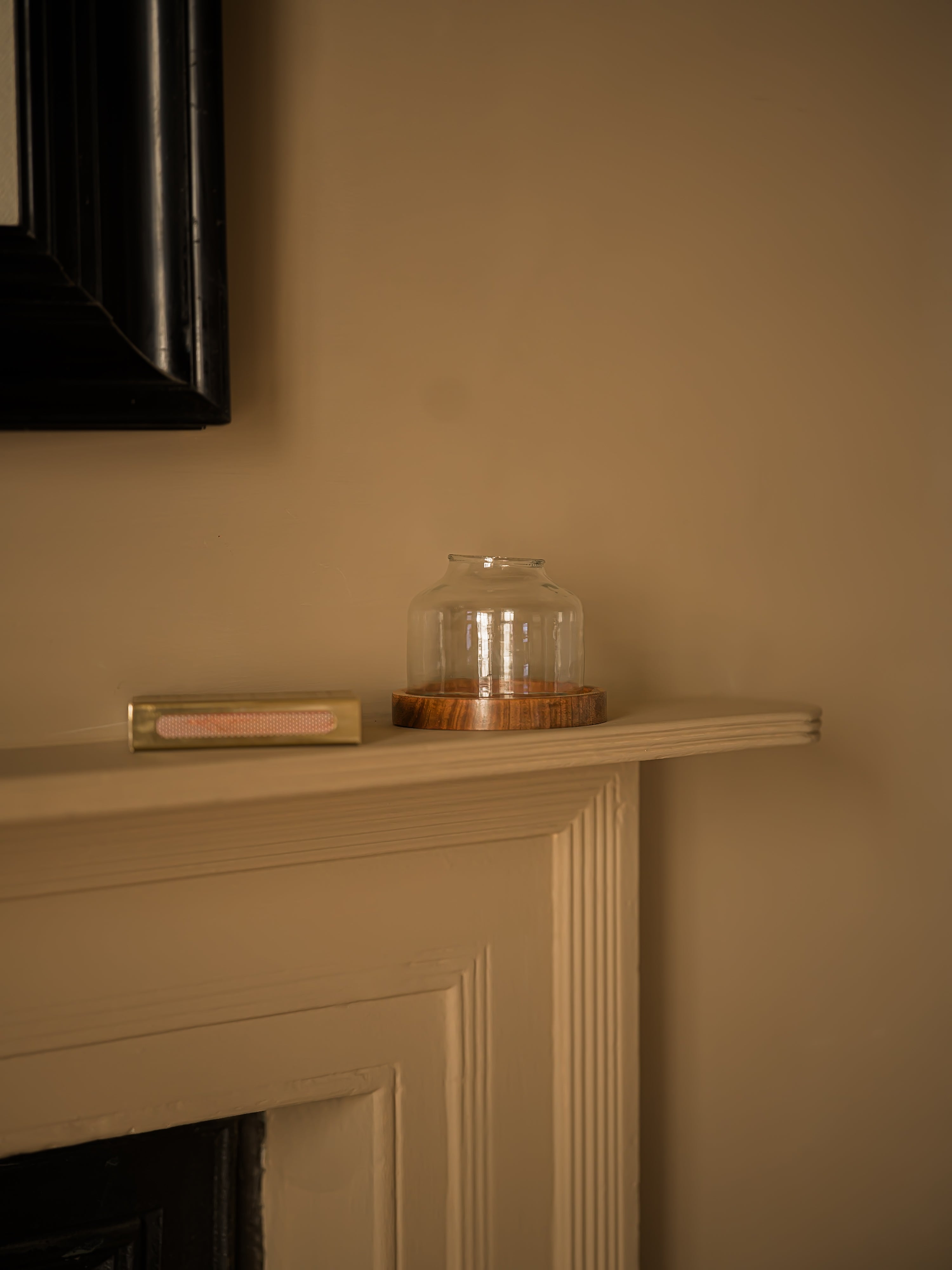 Hammered Glass Candle Dome | Small
