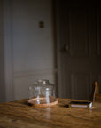 Hammered Glass Candle Dome | Large