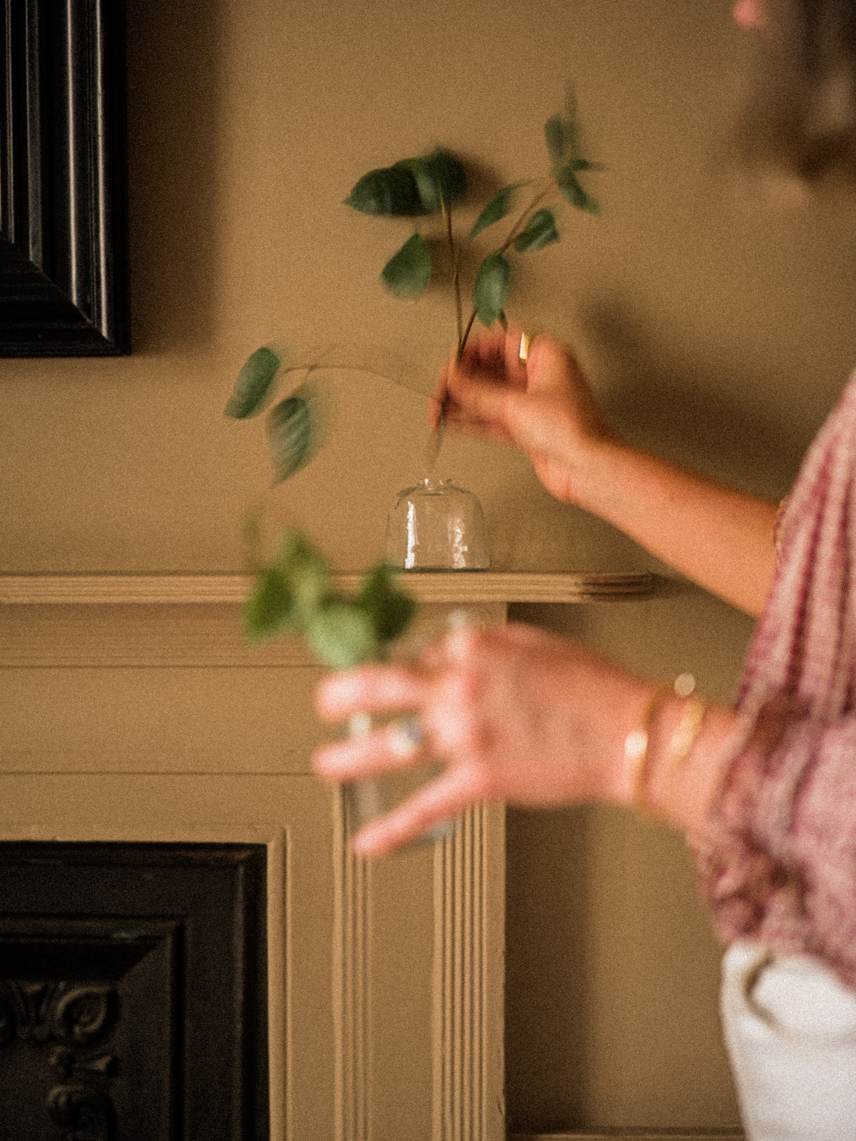 Stubby Glass Bud Vase
