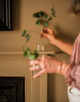 Stubby Glass Bud Vase