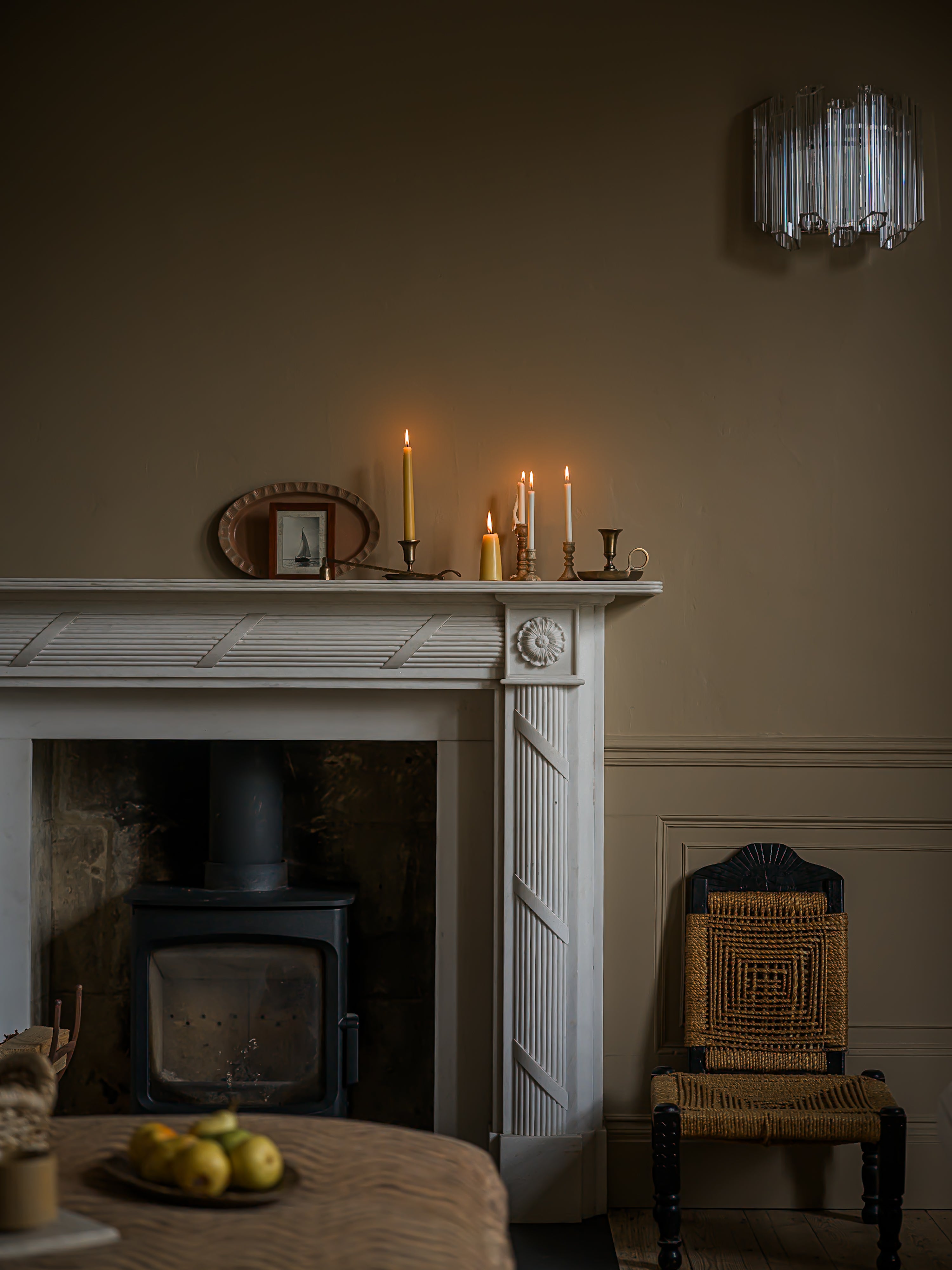 Wooden Candle holders - Set of 3