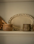 The Norfolk Collection | The Shell Platter-Weathered Oat
