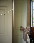 Large Stripe Bow - Winter Berry