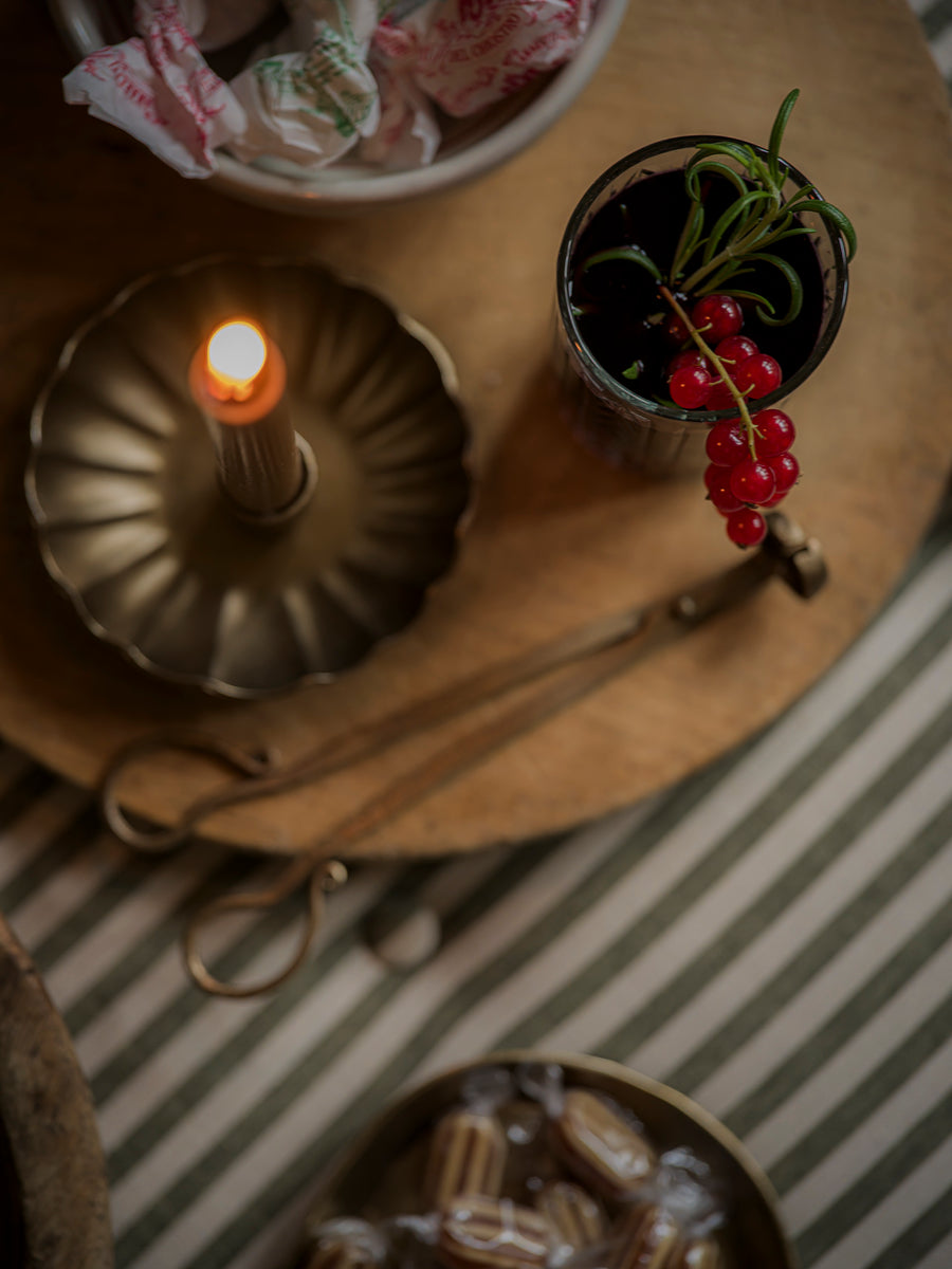 Scalloped Candle Holder