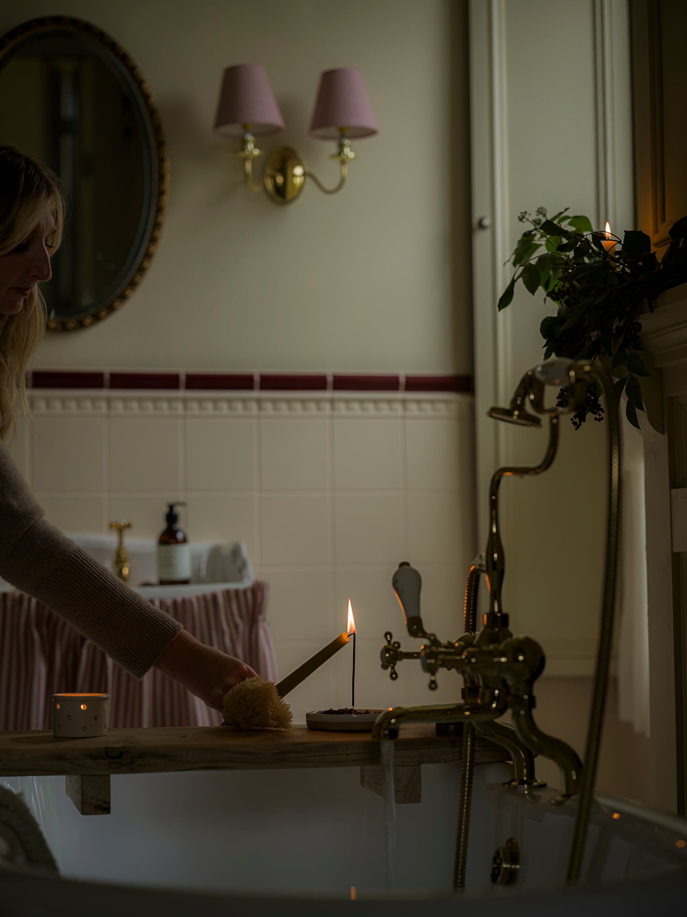 Ceramic Incense Holder with Nag Champa Sticks