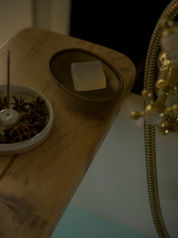 Brass Oval Soap Dish