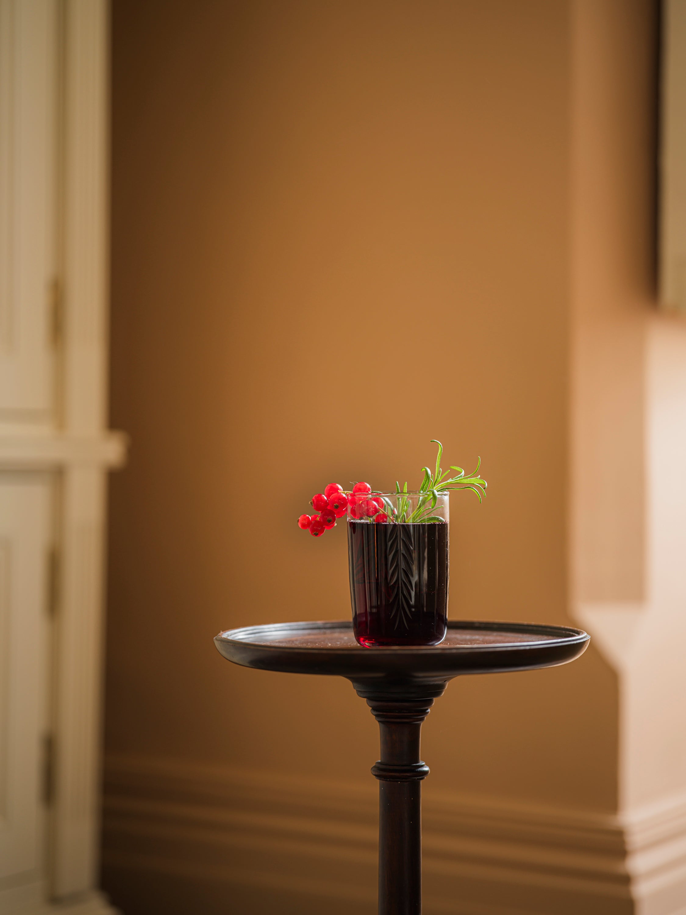 Handblown Glass Tumbler 250ml - Scandi Stripe