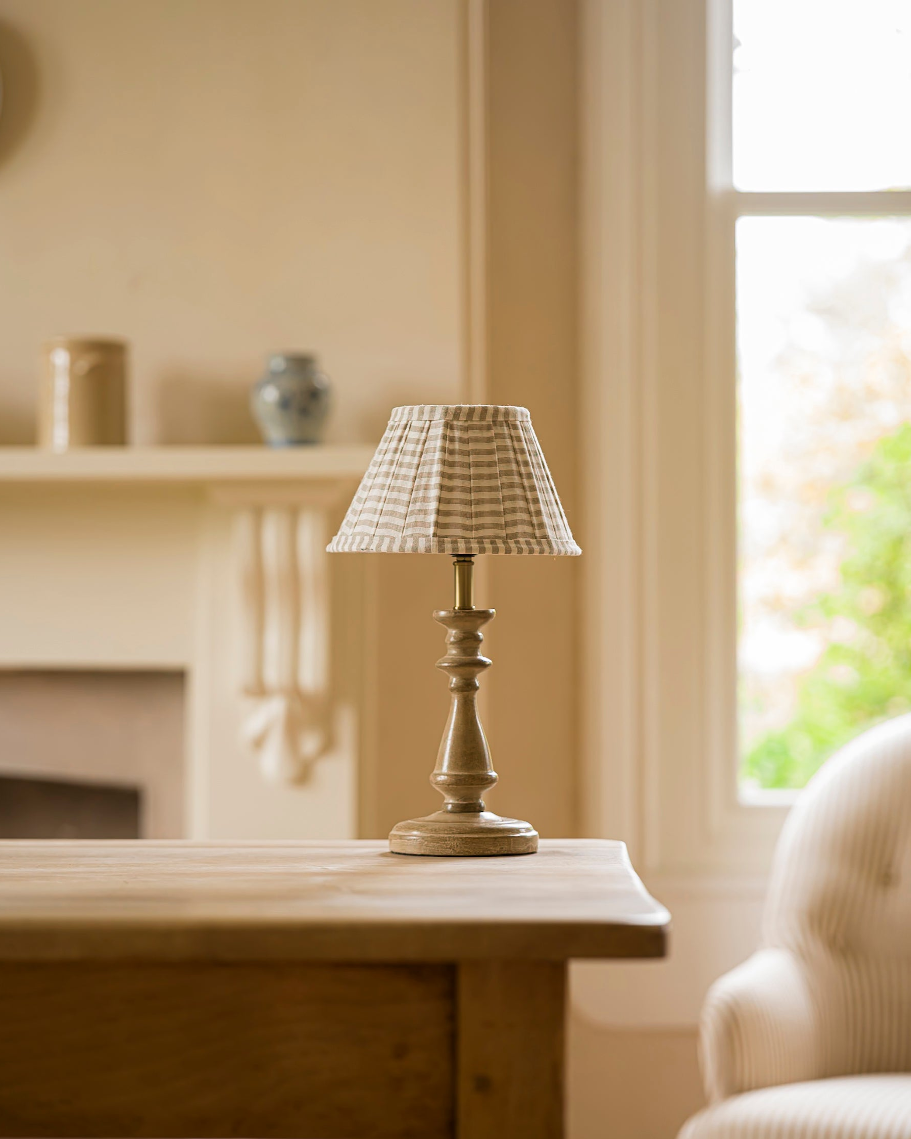 The Candleford Table Lamp | Chalk
