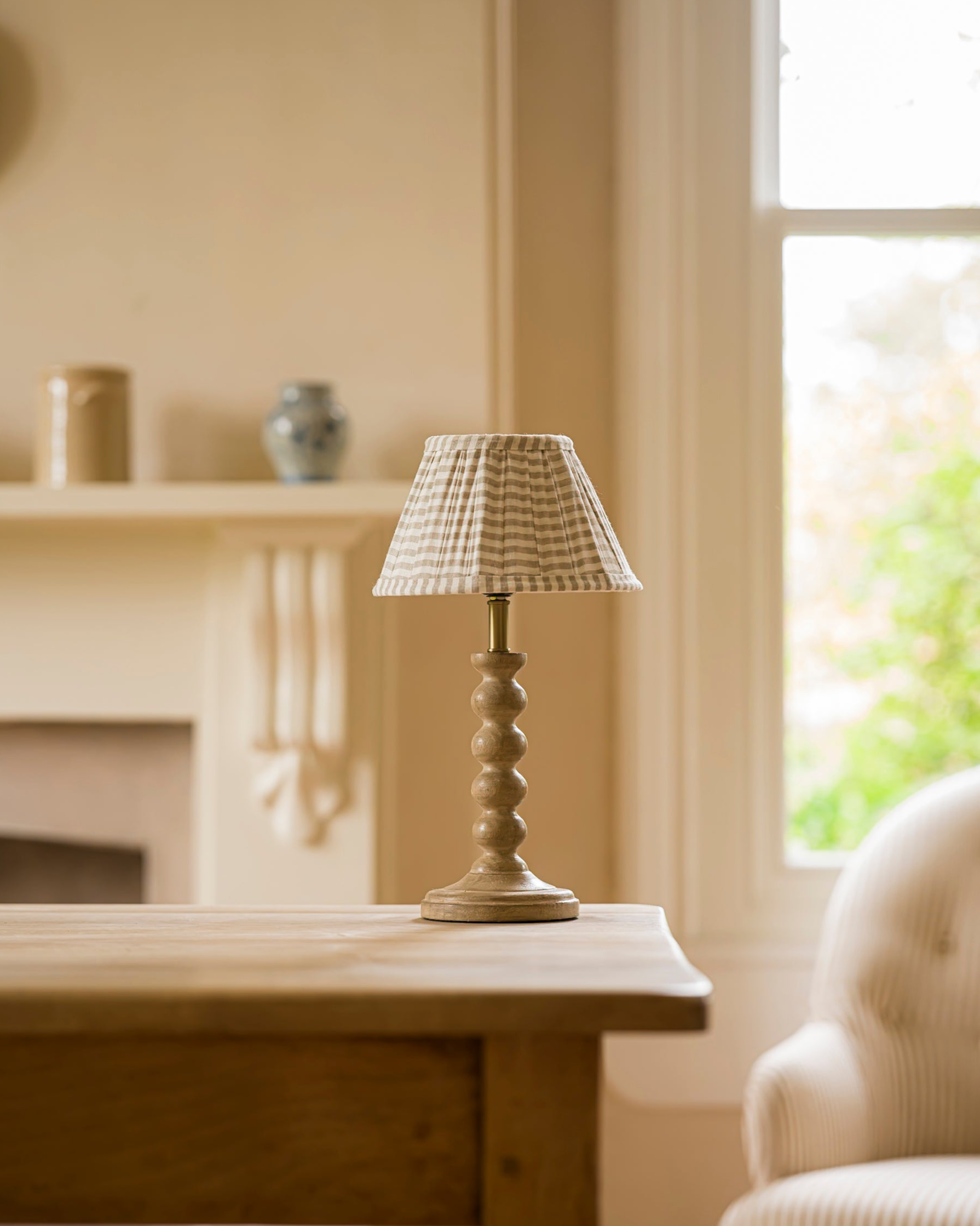 The Bobbin Table Lamp | Chalk
