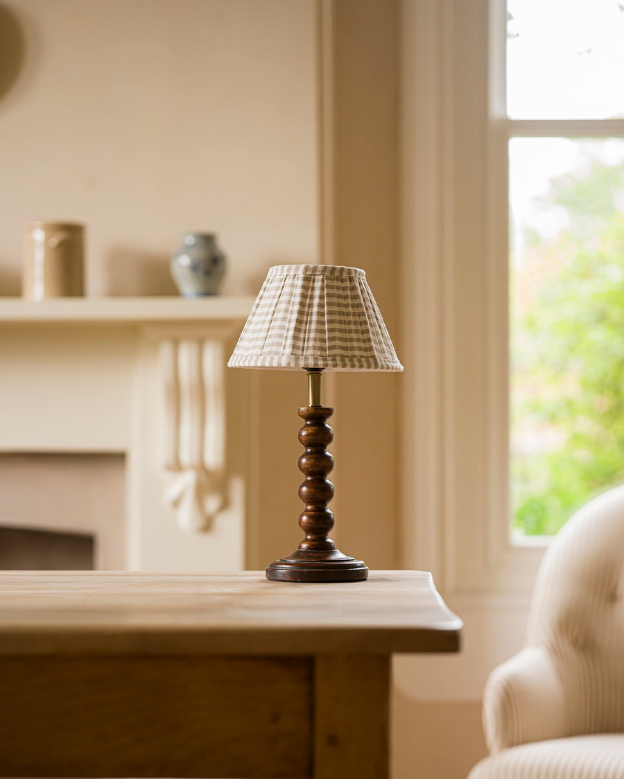 The Bobbin Table Lamp | Walnut