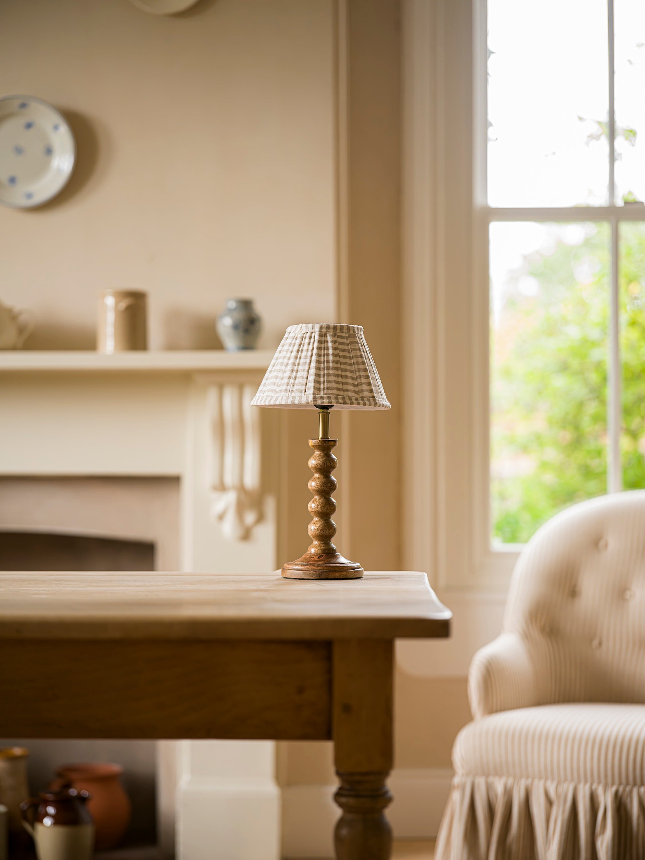 The Bobbin Table Lamp | Natural