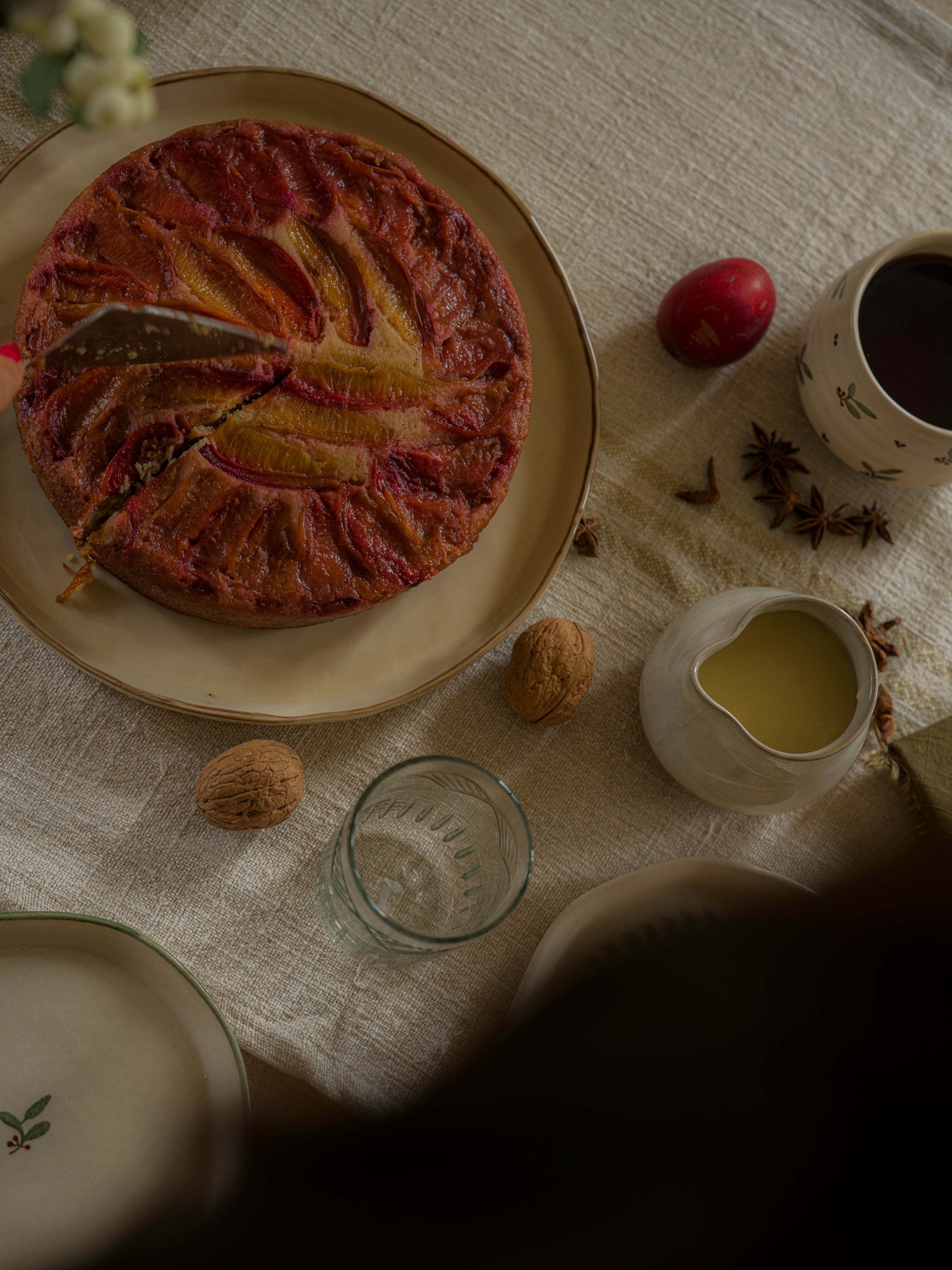 Antique Style Brass Cake Slice