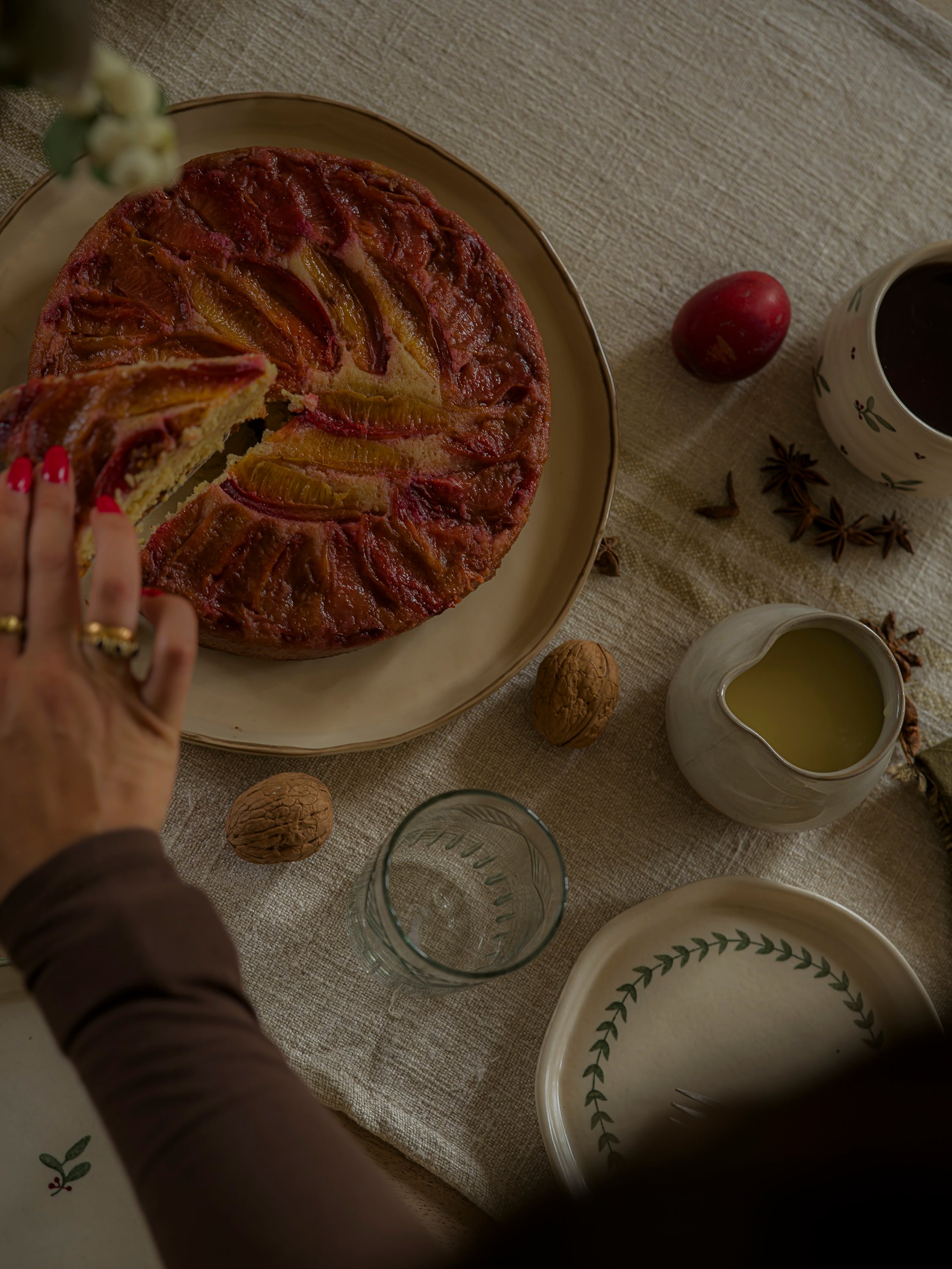 Antique Style Brass Cake Slice