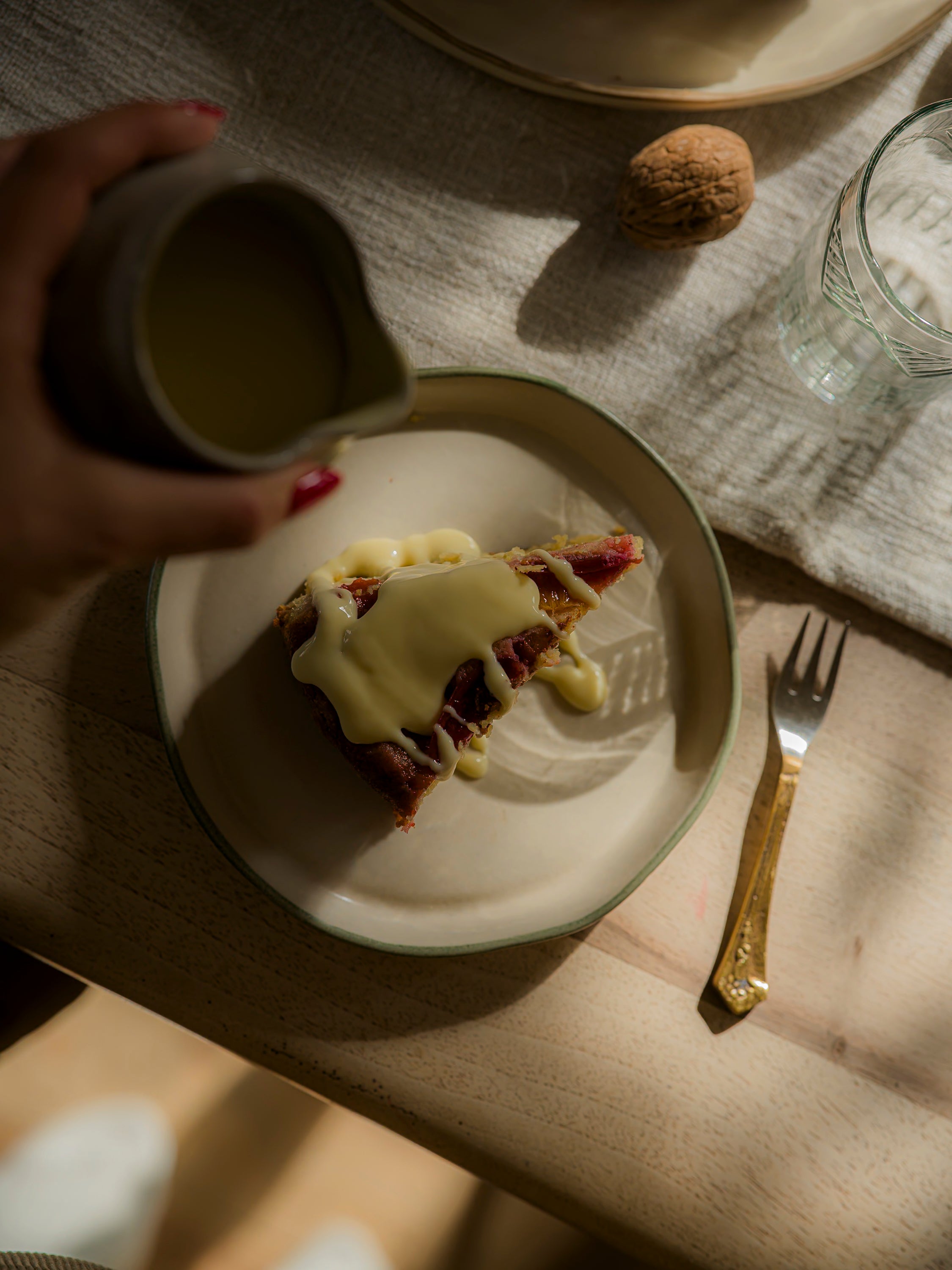 Antique Silver Set of 4 cake forks
