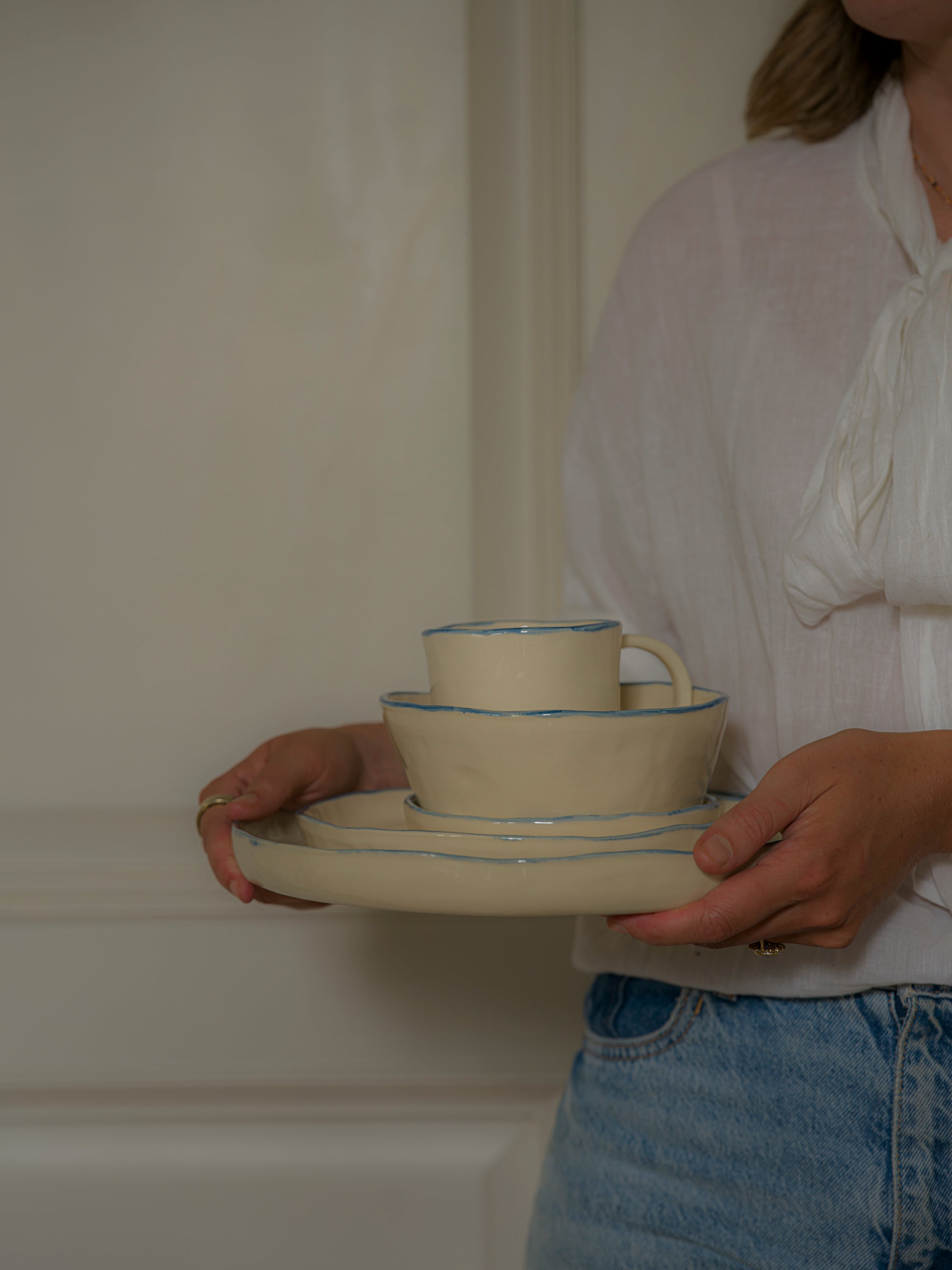 The Porto Snack Plate | Blue